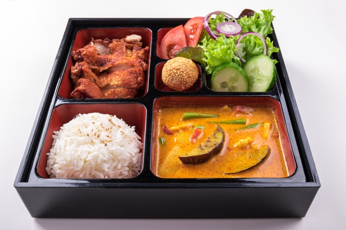 Menü 4 Bentobox Huhn