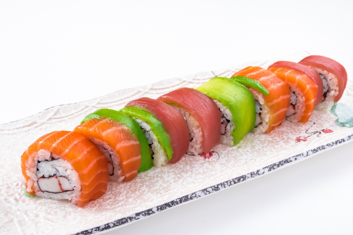 9 Rainbow Roll